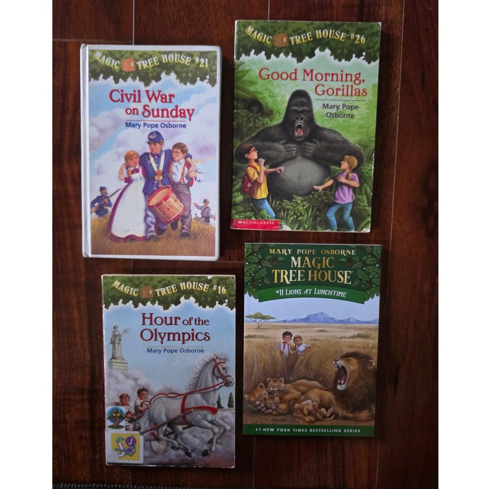 Magic Tree House 21 Civil War on Sunday Mary Pope Osborne Hardcover Kids Book